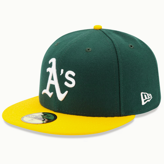 A's (Green & Yellow)