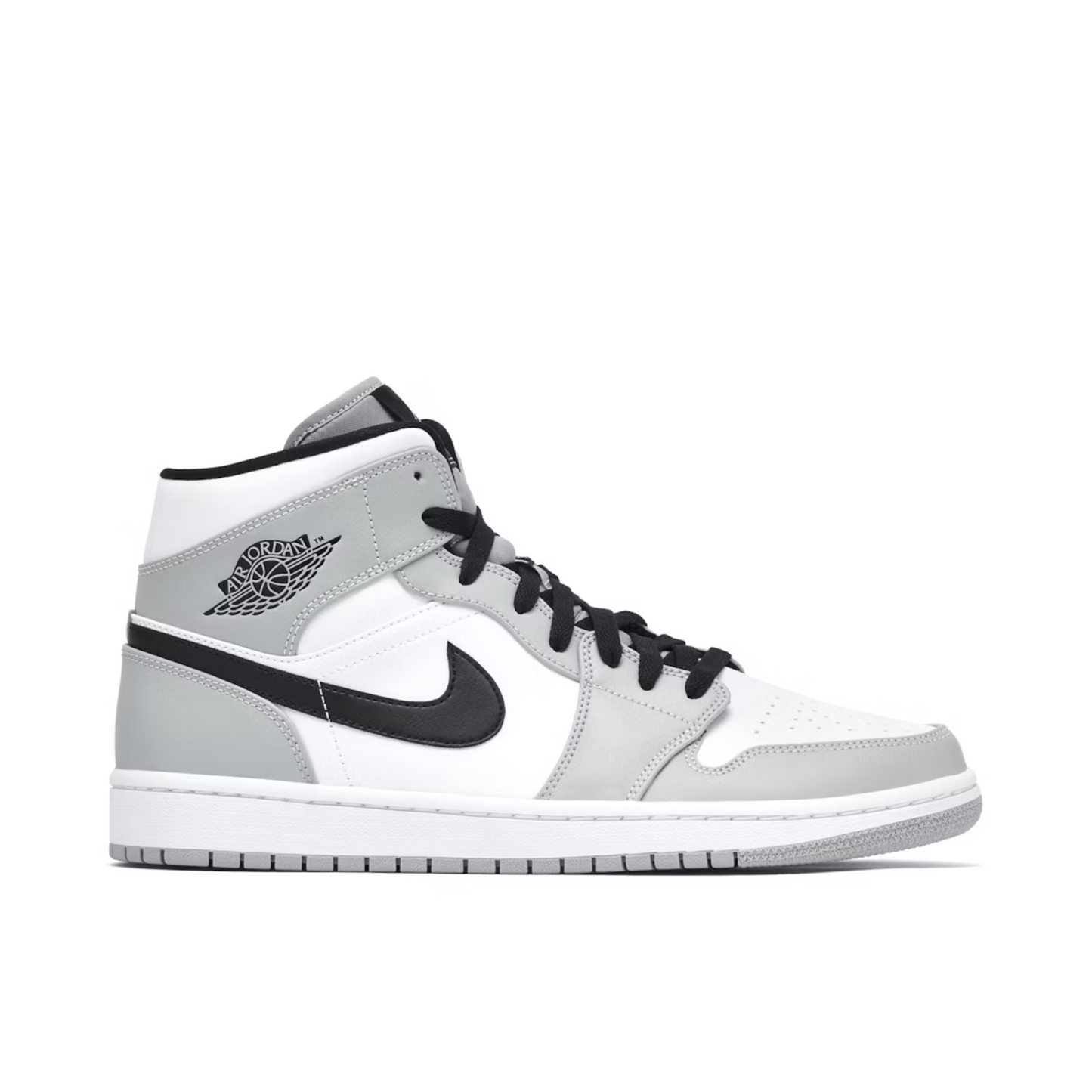 AIR JORDAN 1 MID - LIGHT SMOKE GREY