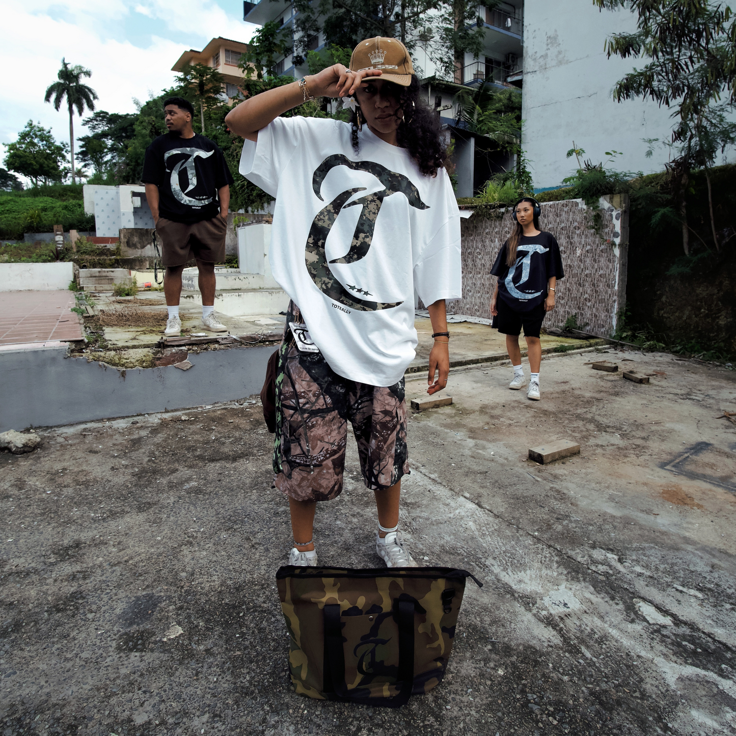 T for Toteally | Navy Camo