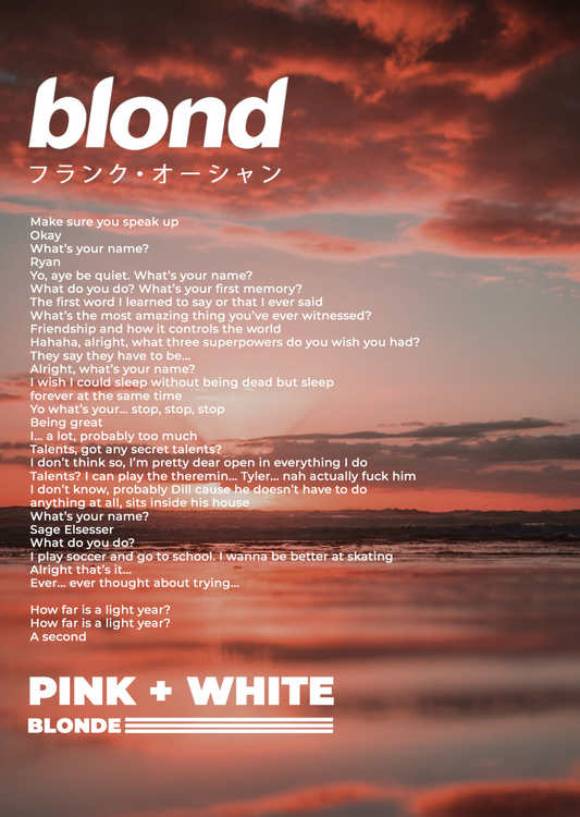 PINK + WHITE