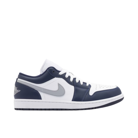 AIR JORDAN 1 LOW - WOLF GREY MIDNIGHT