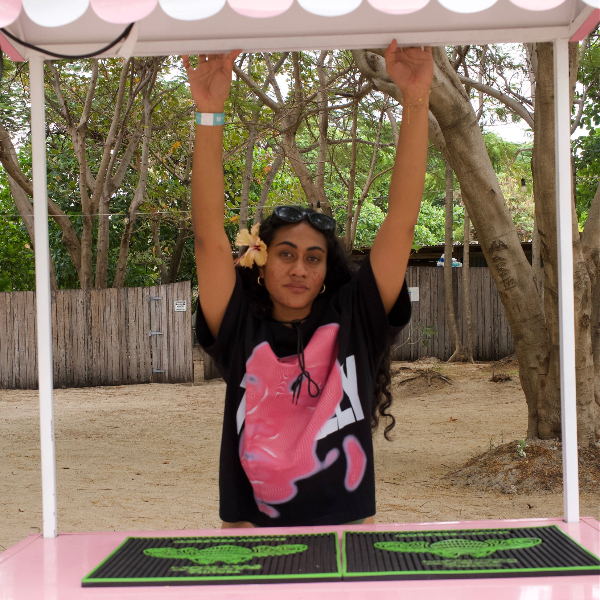 Masked Women’s T-Shirt | Printed Streetwear Fiji