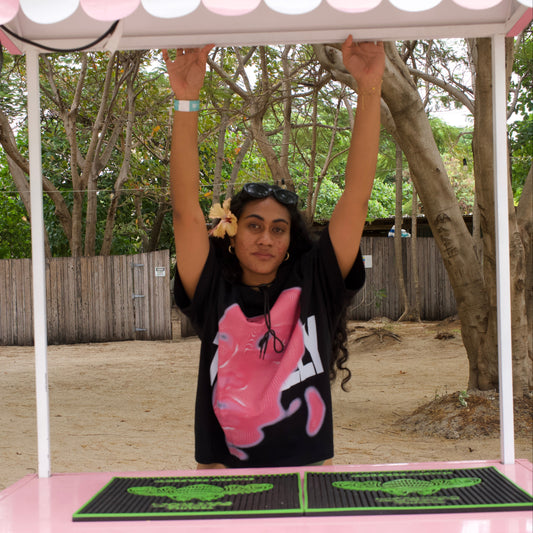 Masked Women’s T-Shirt | Printed Streetwear Fiji