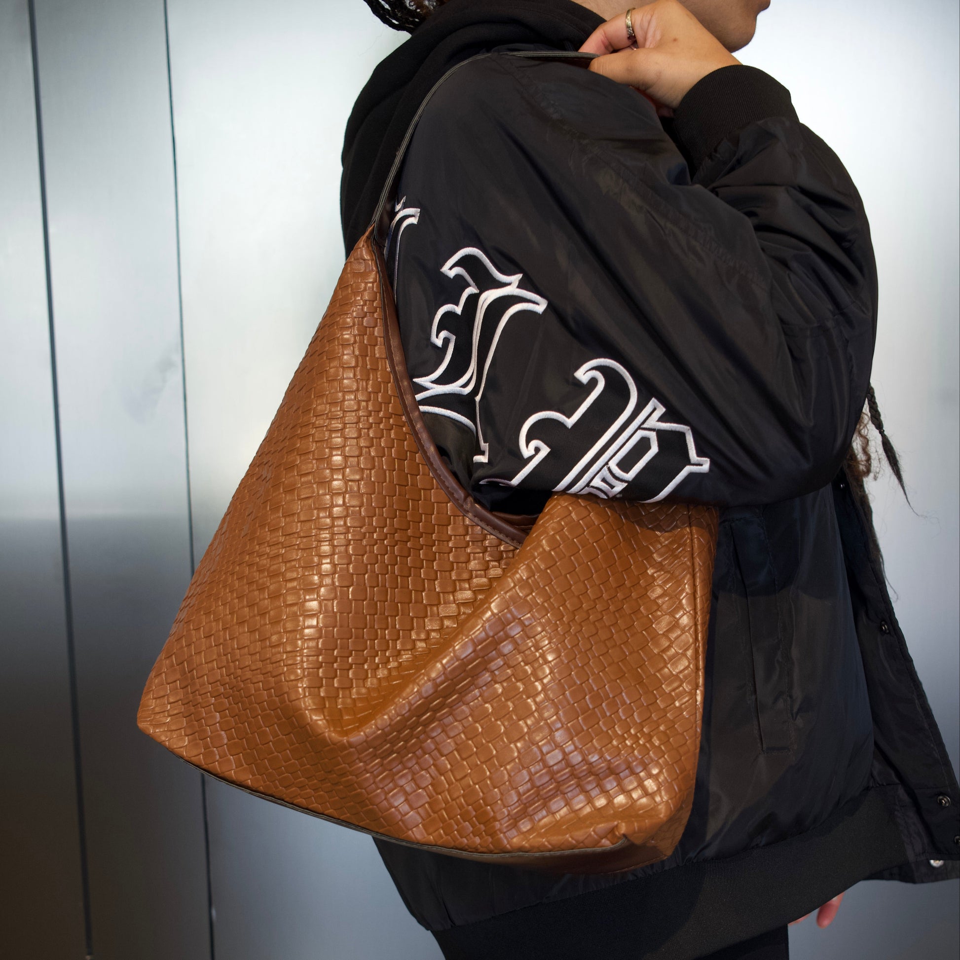 Woven Leather Handbag | Online Women’s Tote Fiji