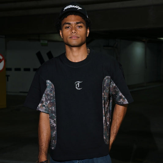 CAMO DETAIL T(EE) | BLACK
