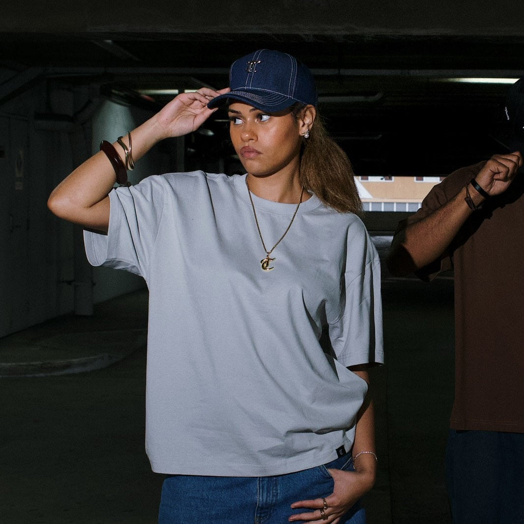 PLAIN LIGHT BLUE TEE